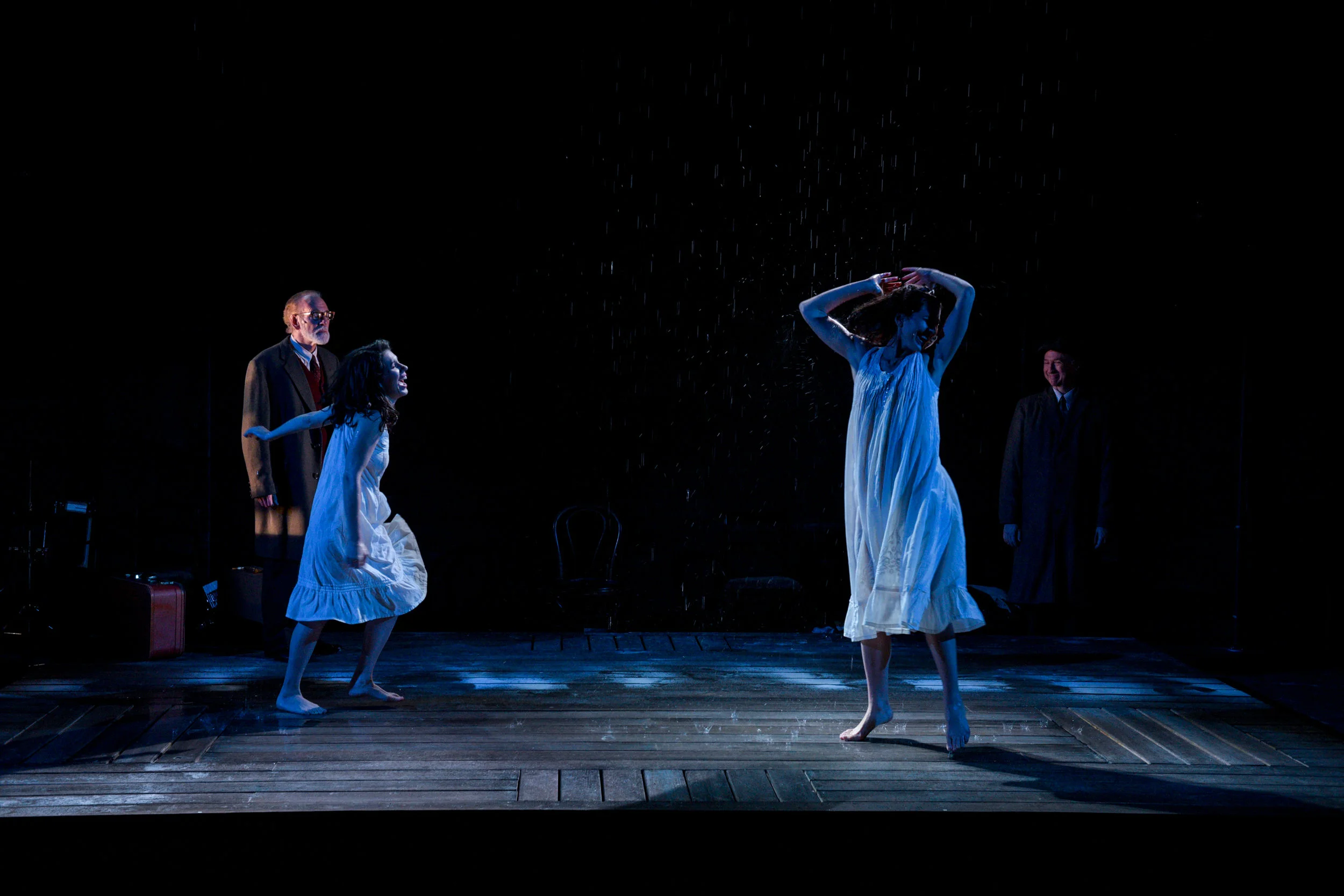 INDECENT at Palm Beach Dramaworks Playing in the Rain! With my Manke, Kathleen Wise.