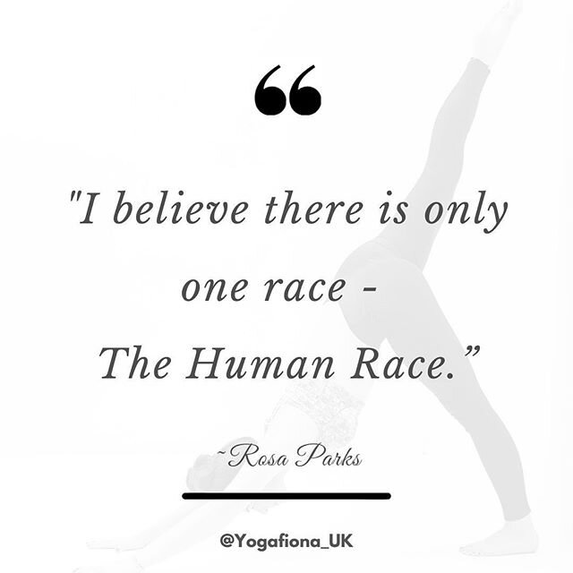 Who are we as human beings, if we ignore the suffering of others?!
We may be different in many ways, but WE ARE ONE human race.
I believe in equality, I believe in equal opportunities and an equal justice system, I do not believe in racism or oppress