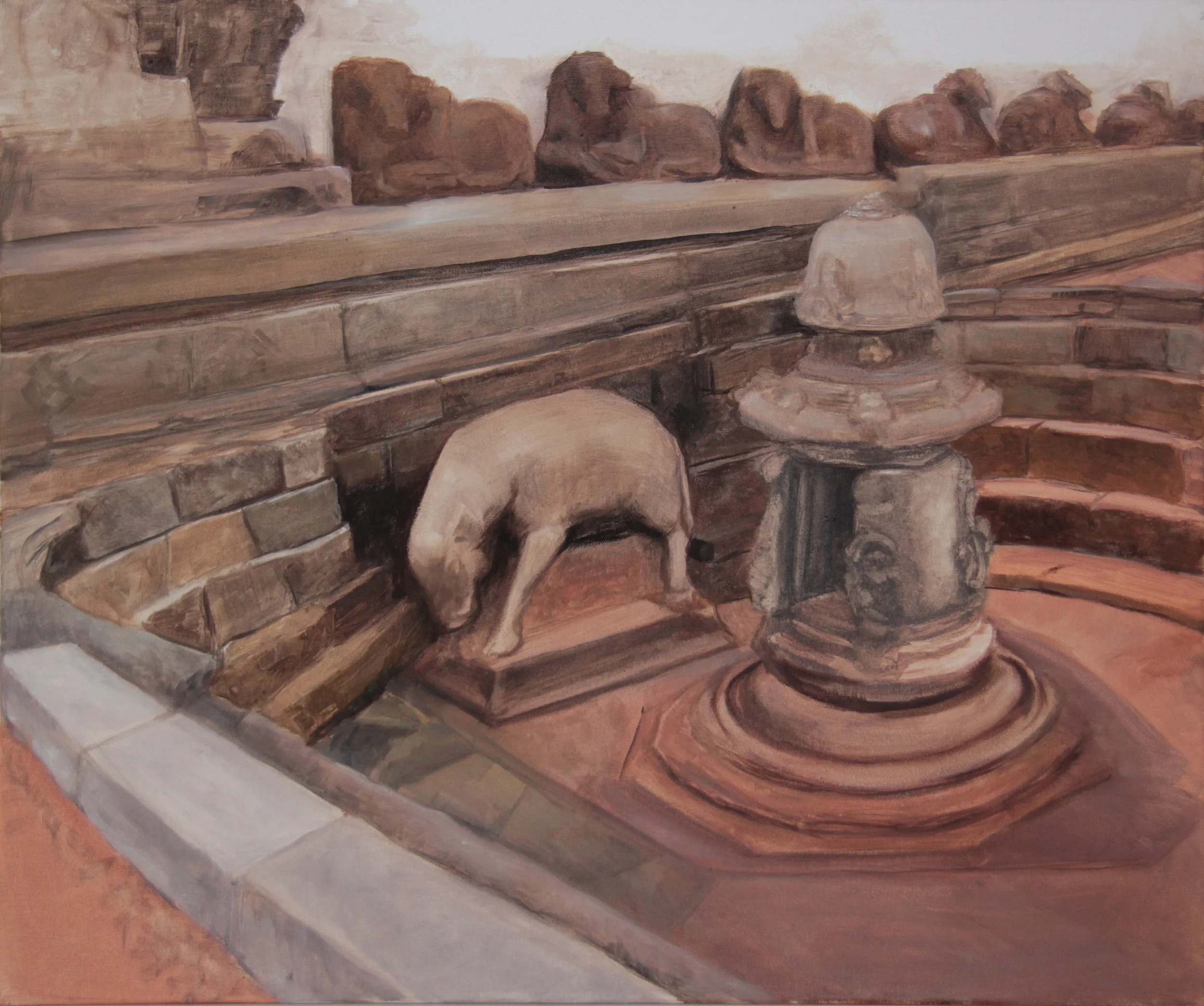 Fountain at Shore Temple