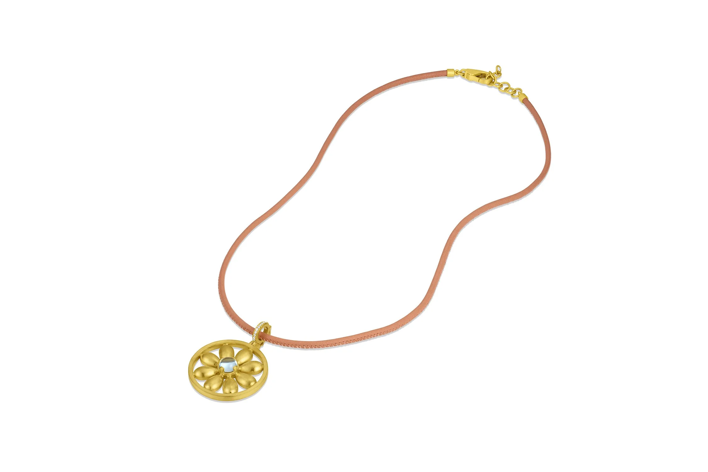 Leigh Maxwell Leather Cord with Lobster Clasp