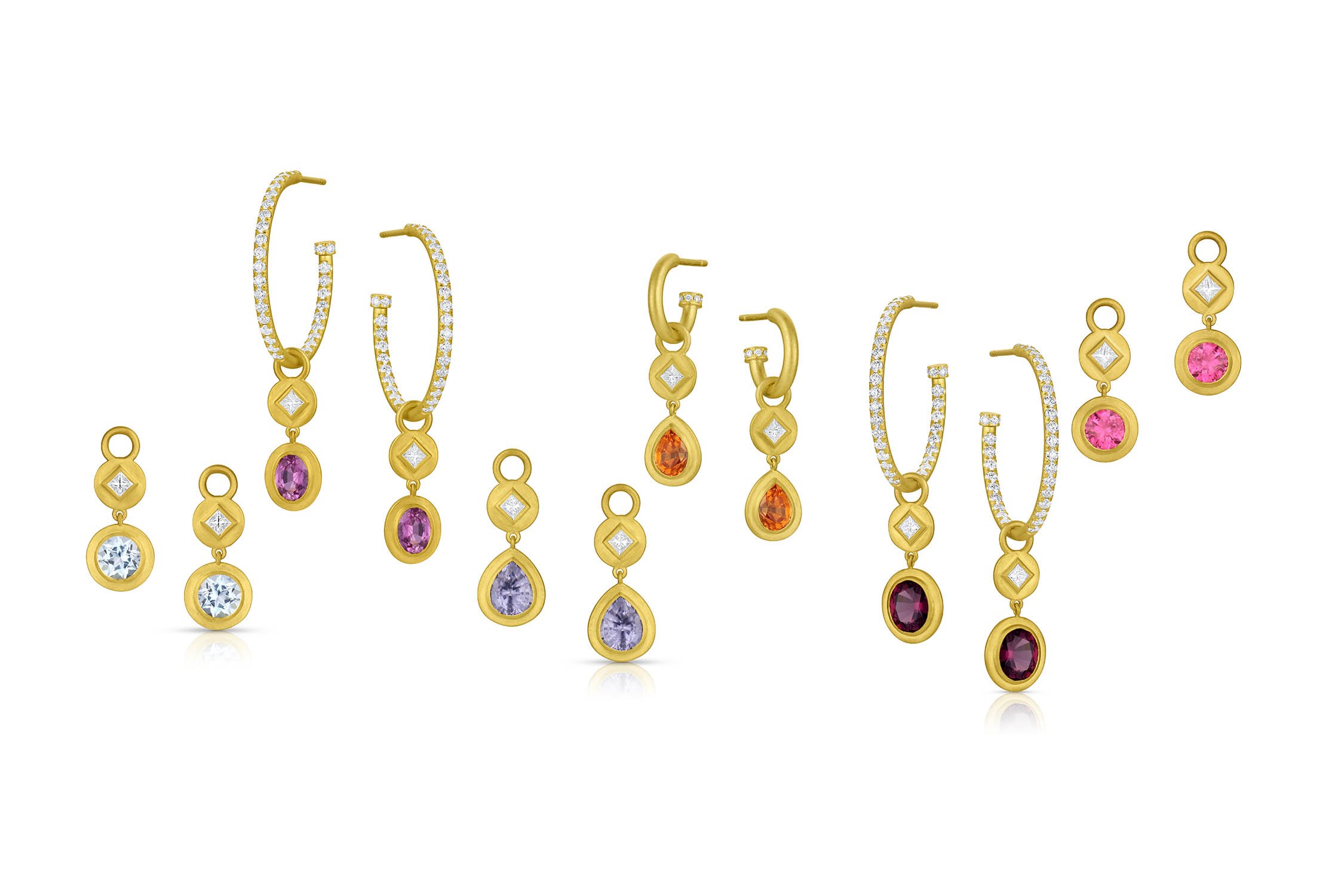 Group of Leigh Maxwell Earring Charms and Hoops (Copy)