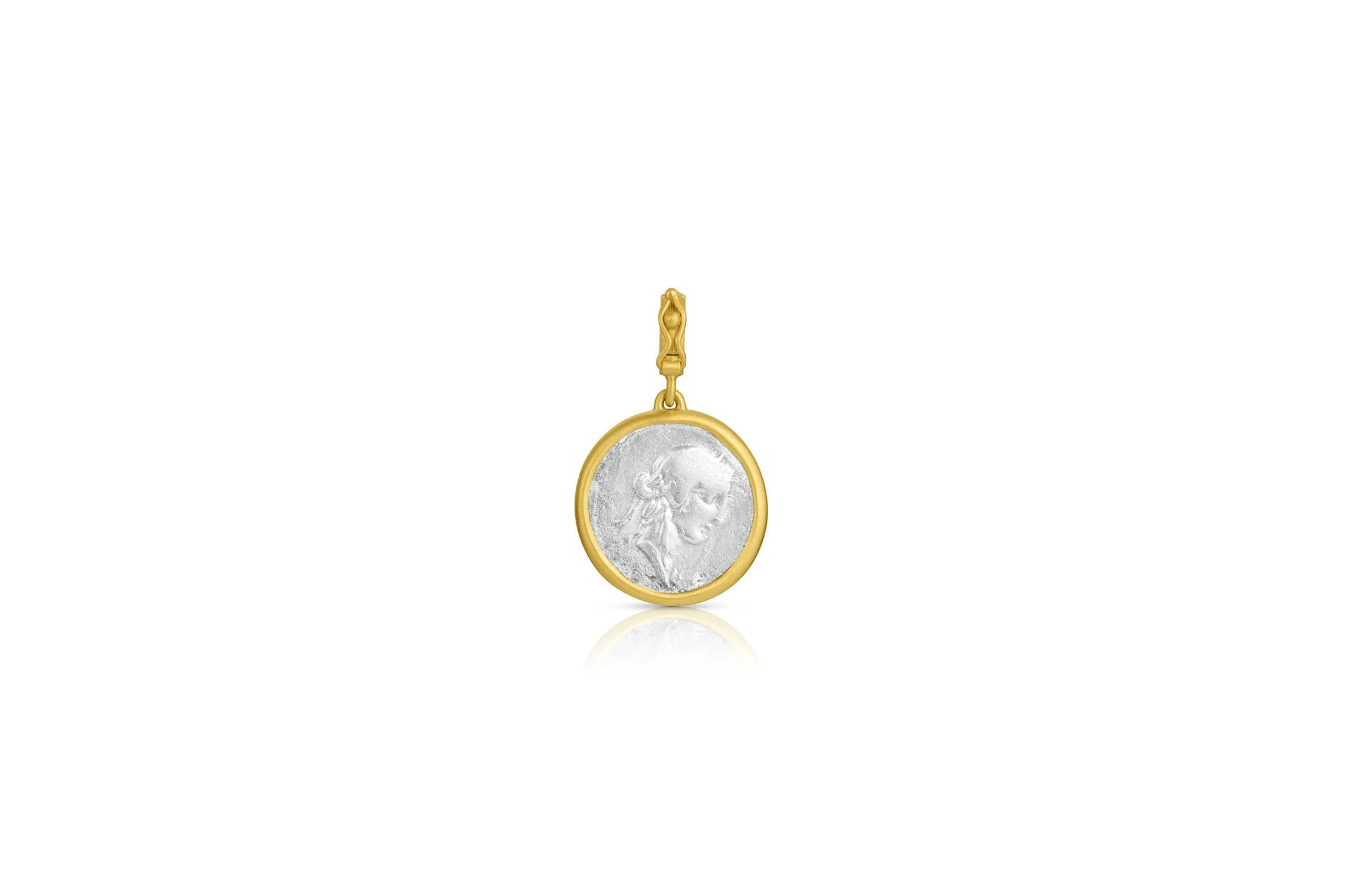 Leigh Maxwell Ancient Coin Pendant - Silver Pegasus