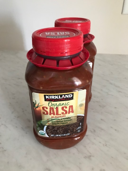 Super good, organic salsa from Costco