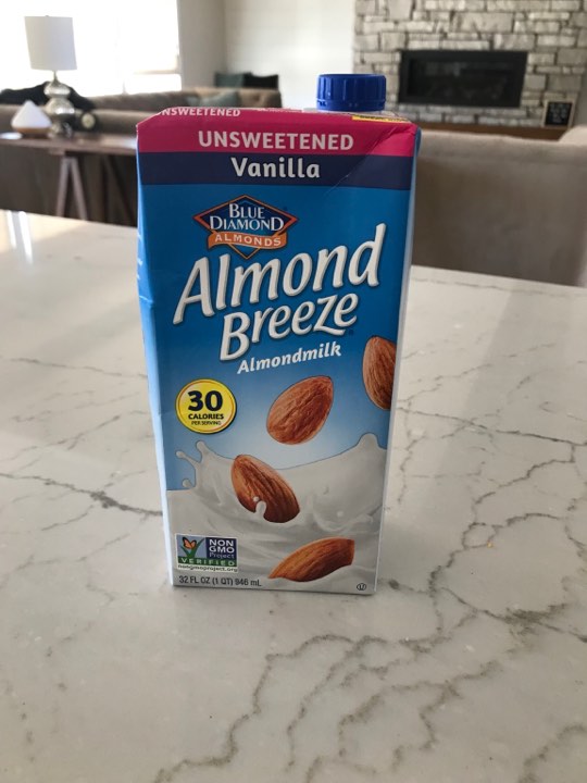 Almond milk for smoothies/cereal