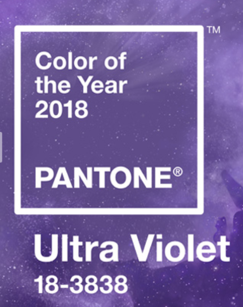 Drum roll please.... Pantone's color of the year is... Ultra Violet!