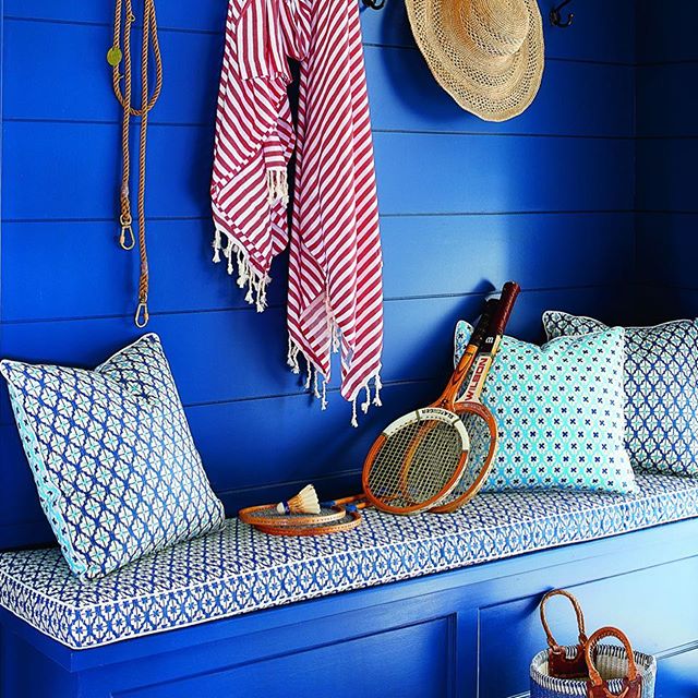 Make bold statement ! Cobalt blue! #designer #boldcolors #resdesign #freshenup #interiordesign behindthevibe.com