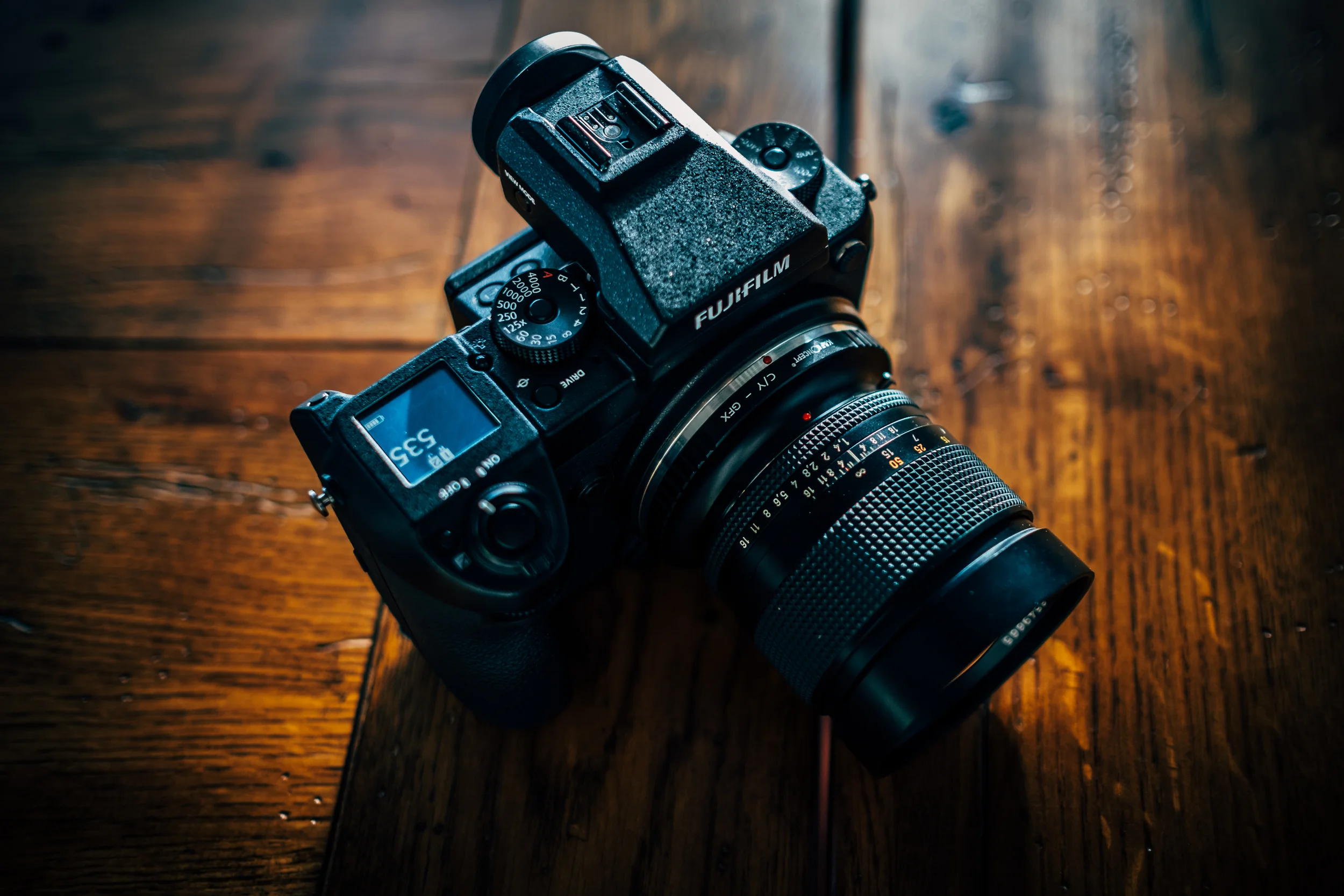 The Fuji GFX with Adapted 85mm 1.4 Zeiss Planar