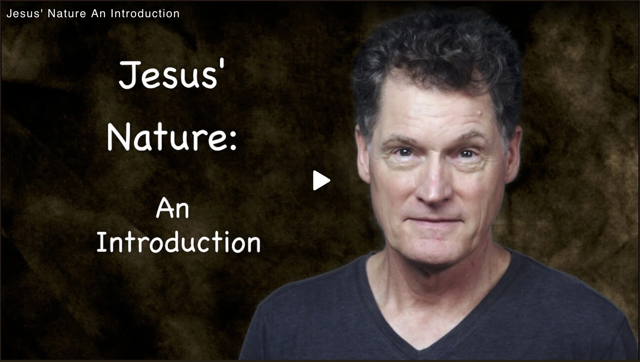 171 SNS: Jesus' Nature An Introductio
