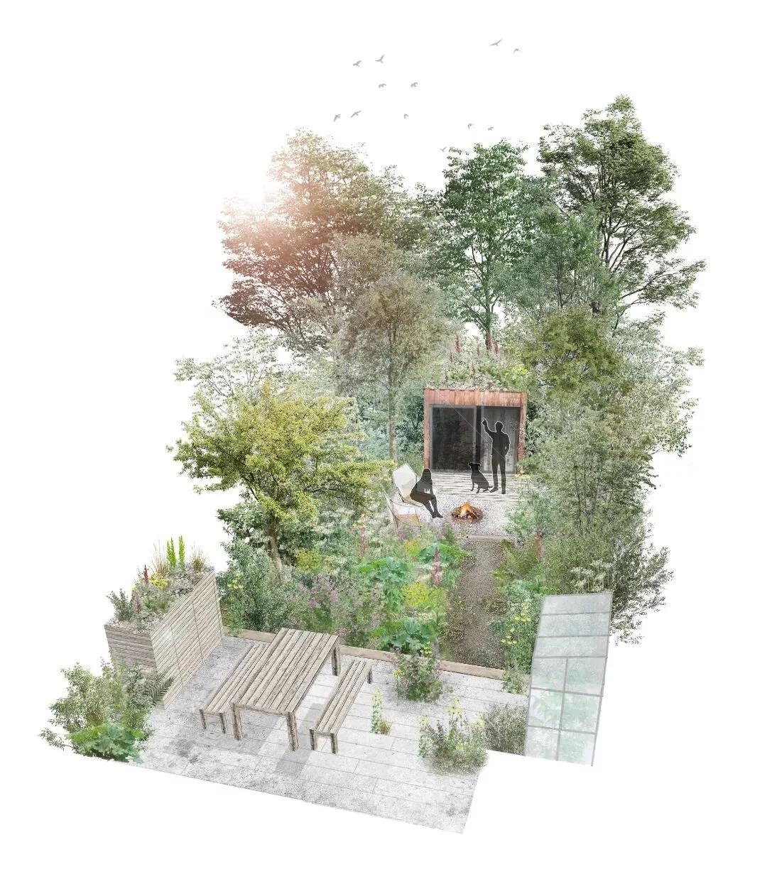 The Edible Forest: A New Perspective
.
The visuals and plans from last night's garden featured on BBC2's Your Garden Made Perfect.
.
Exploring ideas of food forestry a tiered woodland matrix was created. Taking&nbsp;inspiration from the wild we look 