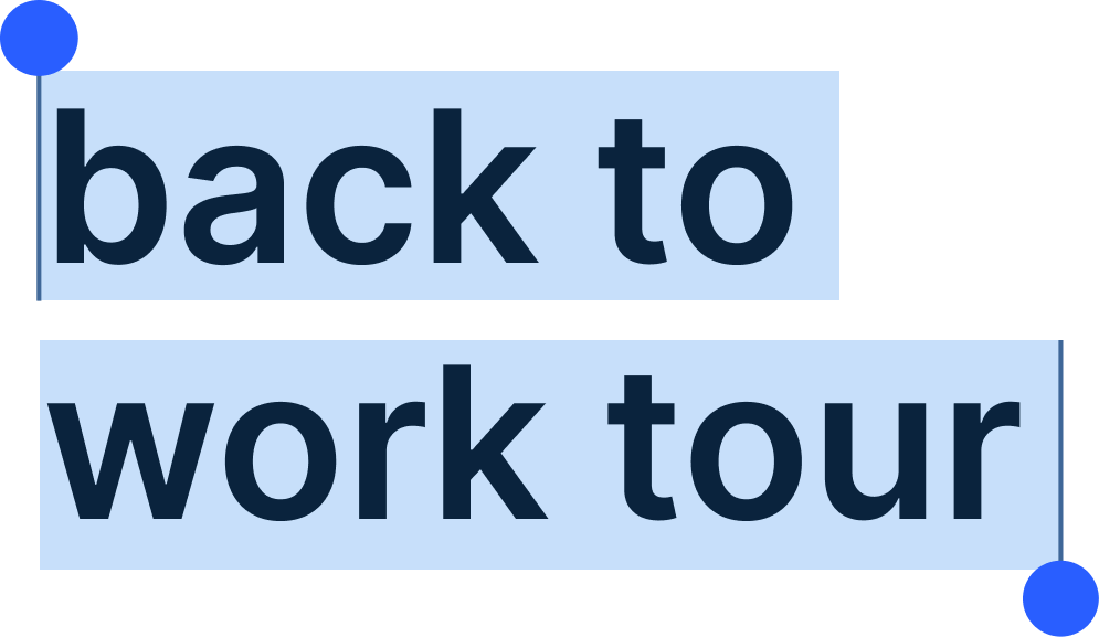 Jordan Leung's "back to work" tour title text.
