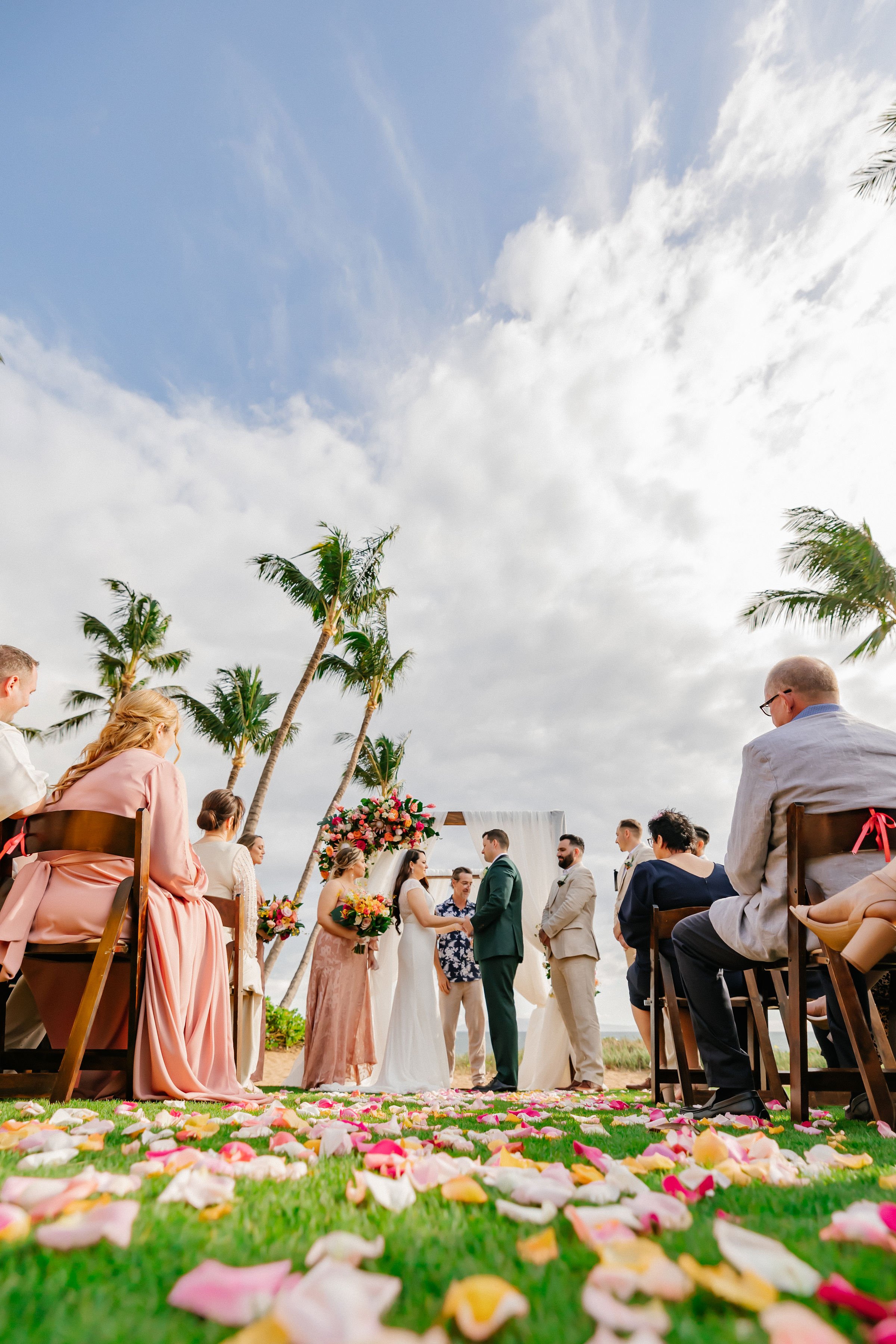 Sugar Beach Events Wedding Ceremony Maui Wedding Planner