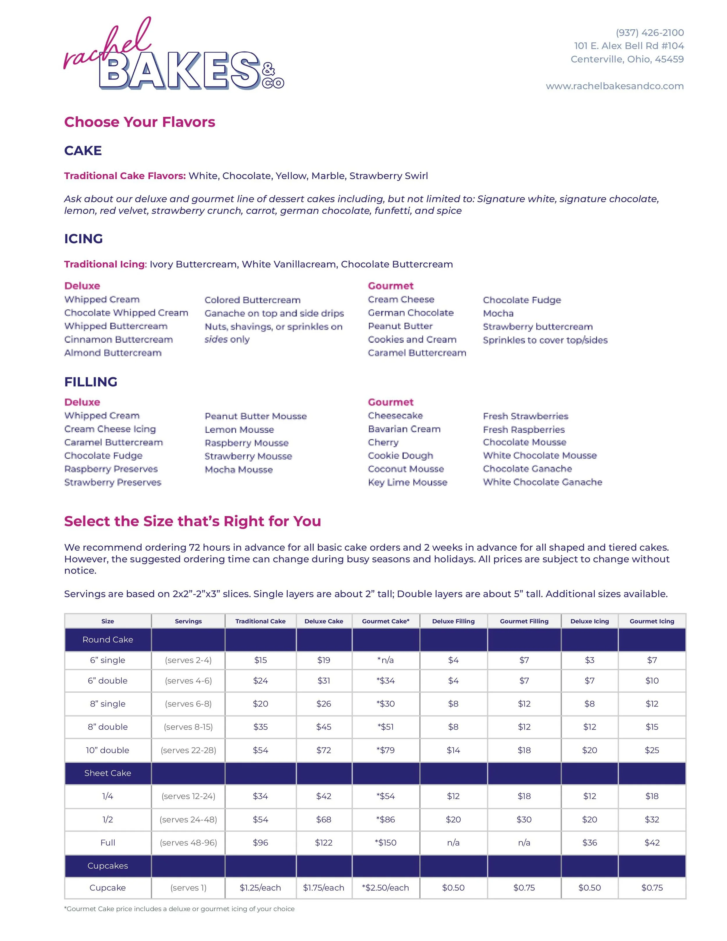 Discover more than 131 bakes n cakes menu best in.eteachers