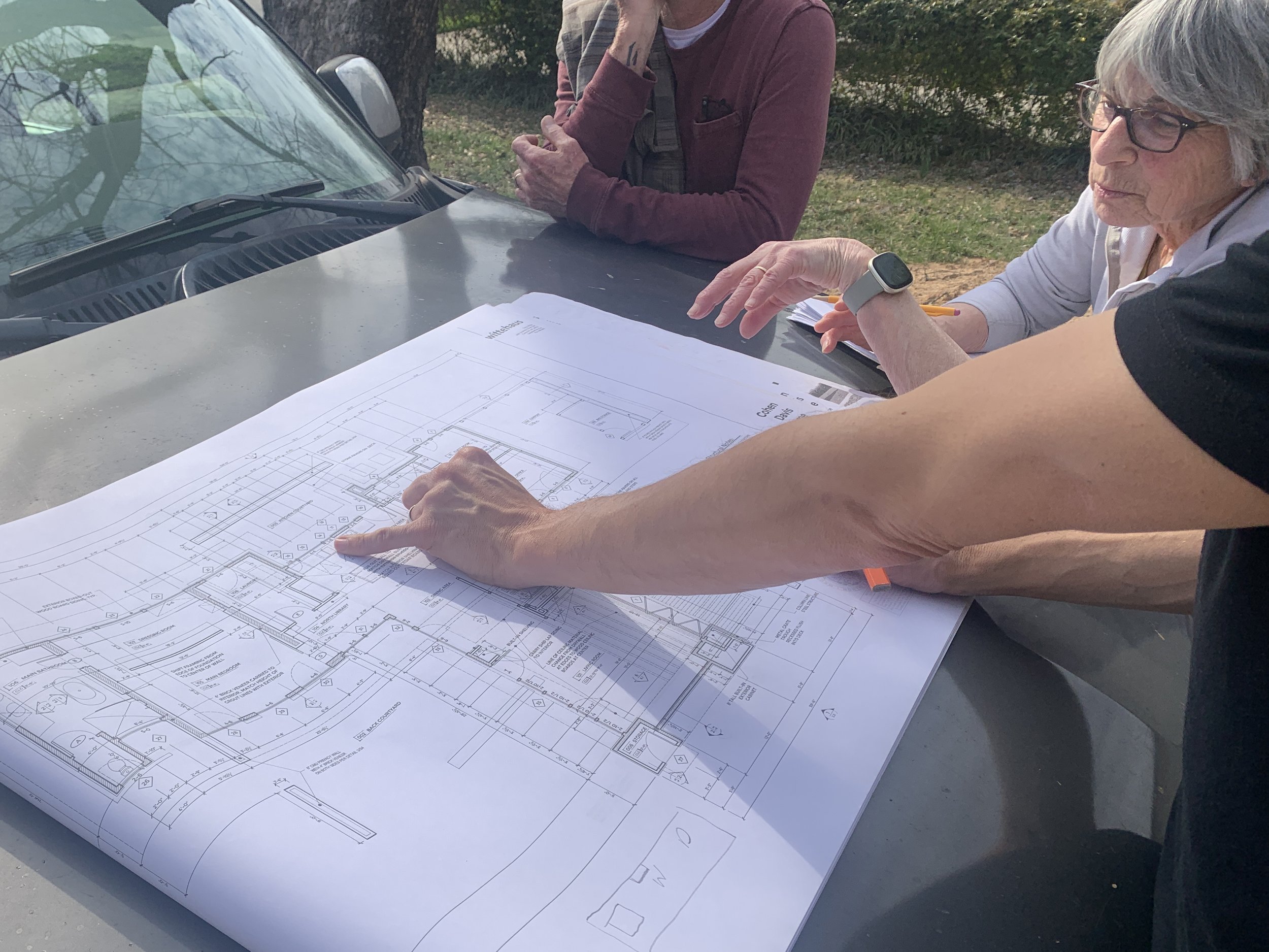 modern home blueprints construction drawings nc
