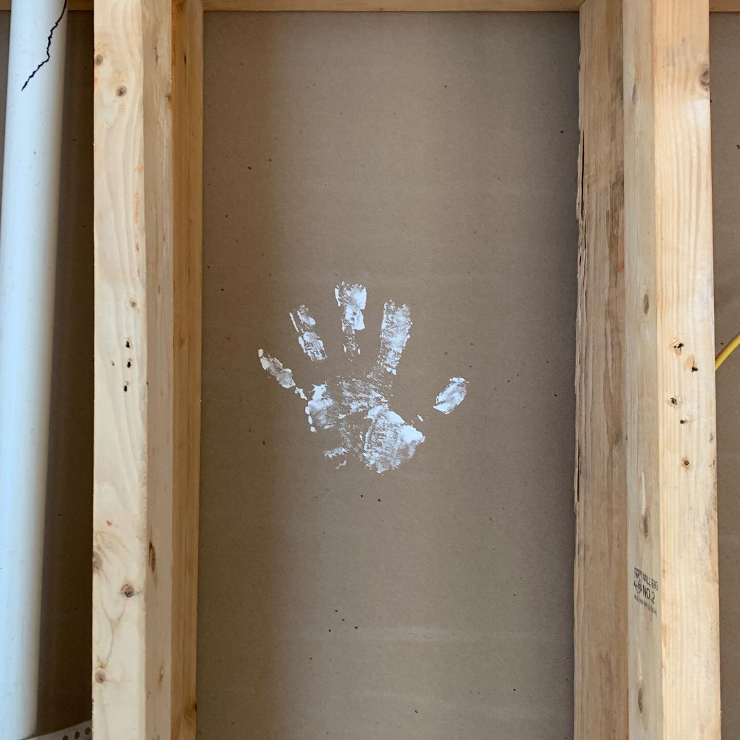 Happy to report the resident ghost has moved in prior to buttoning up our Alcyon home. Wondering now if we have disturbed an ancient burial ground our research has missed.
It&rsquo;s good to have company.
..
build: @baasconstruction 
..
slideshow: #a