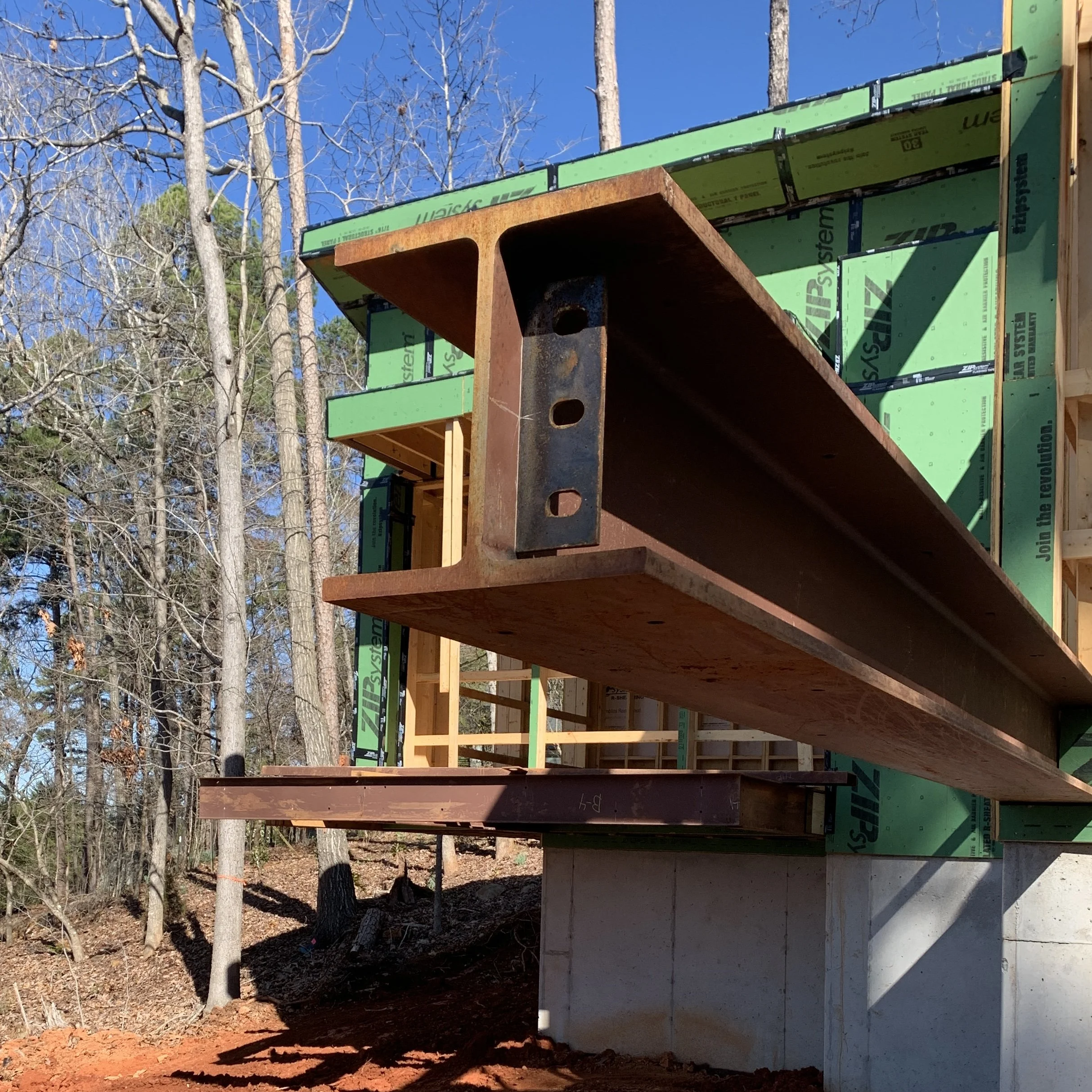 steel structure engineer modern house architect