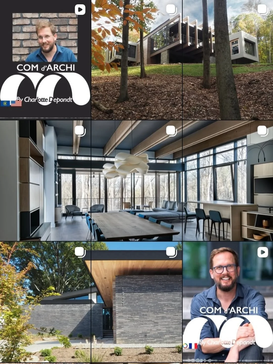 Get all the info about the @comdarchipodcast conversation with Toby Witte (in French and in English) and Anne-Charlotte Dupondt, doctor in History of Architecture in Paris about all things modern and net-Zero homes!
..
👉👉 @comdarchipodcast 
..
slid