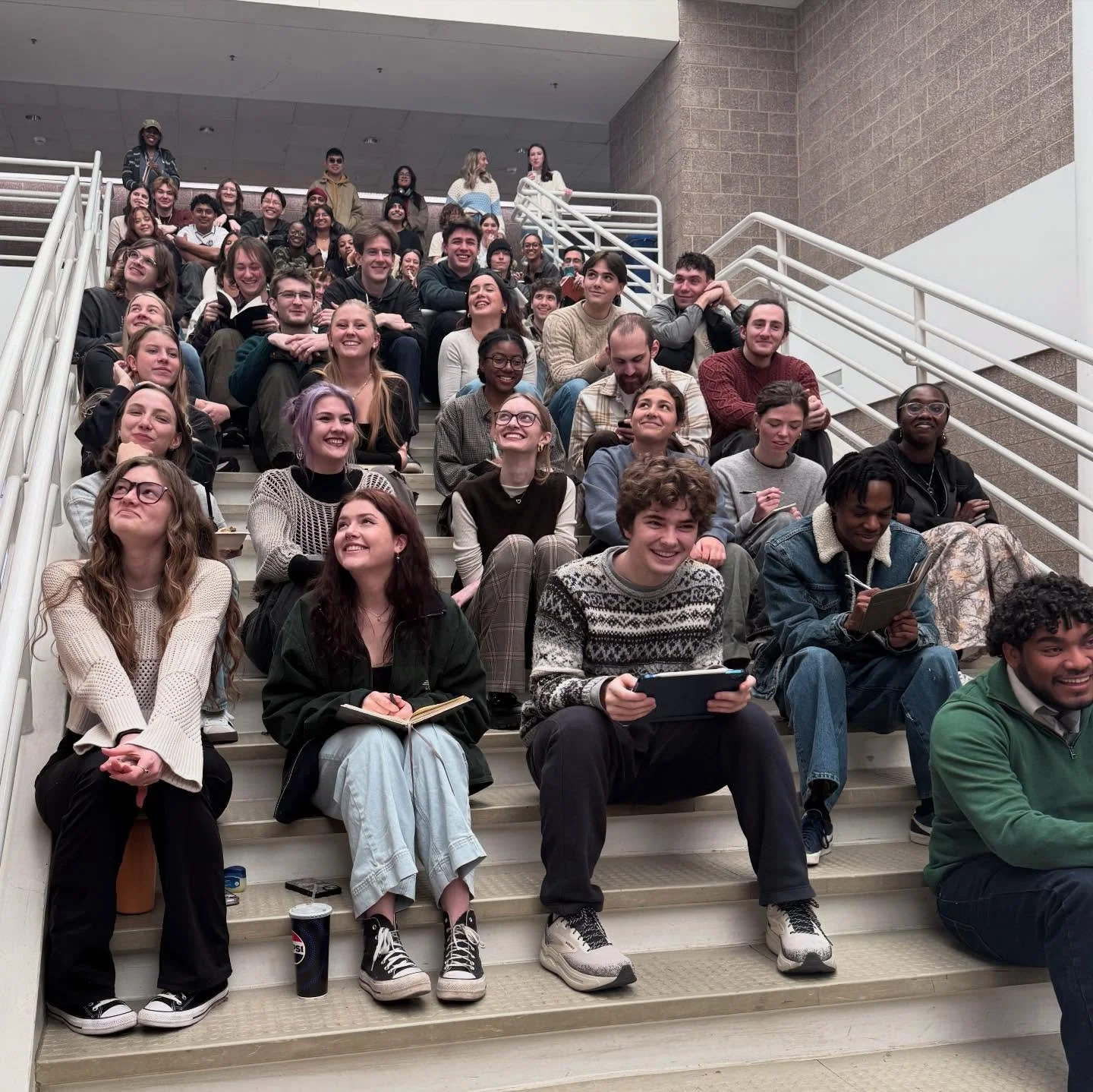 Toby got to meet the 3rd Year Architectural Studio Class at UNCC&lsquo;s @cltarchitecture he&rsquo;ll be co-teaching for this spring semester! He also discovered the exhibit showcasing our work still proudly being displayed! Let&lsquo;s find out what