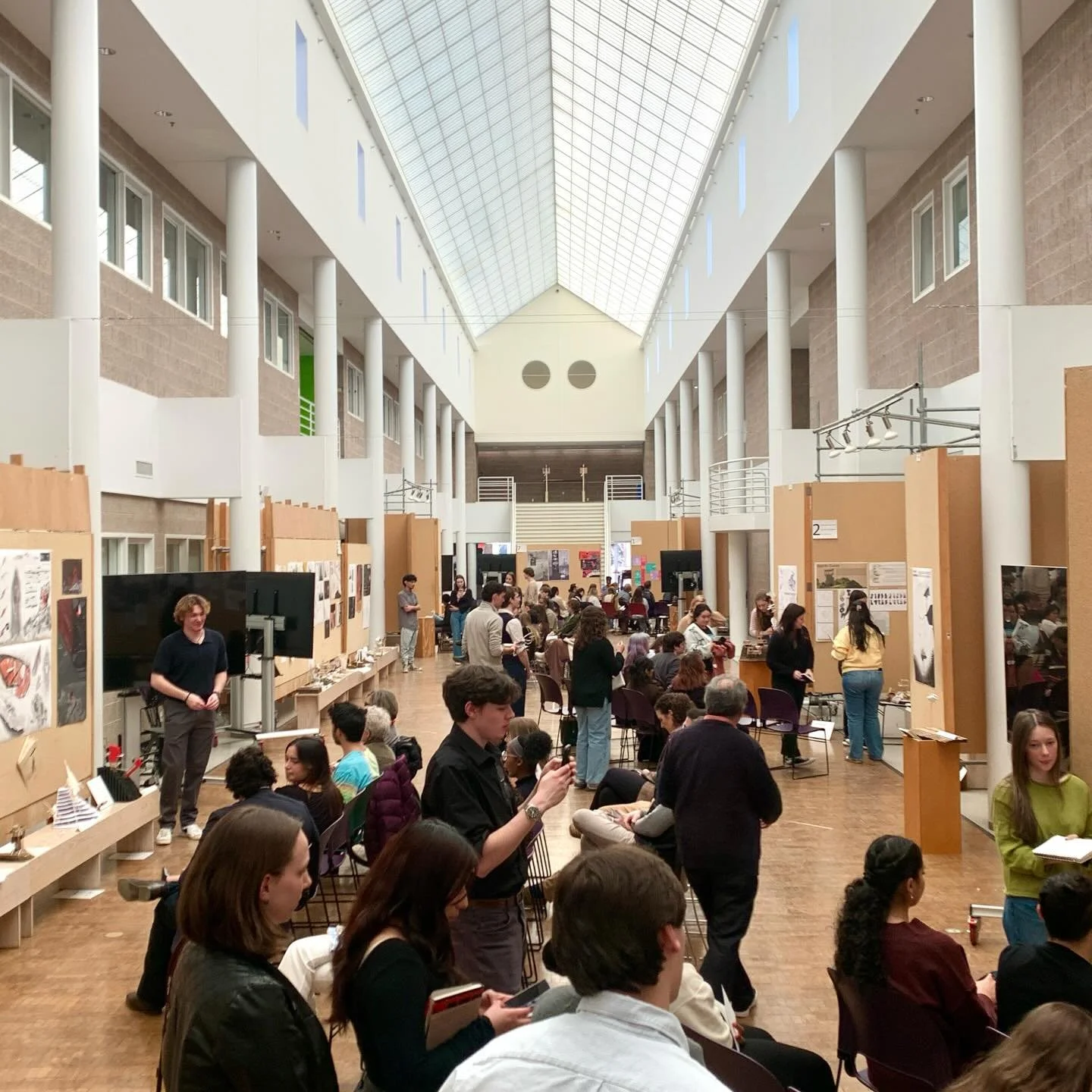 Toby&lsquo;s architecture students at @cltarchitecture got to show up and show off at the first review of their work in the 3rd year design studio. A big shout out to the amazing visiting architects from @alterarchitects, @kazebeedesign, @archrysalis