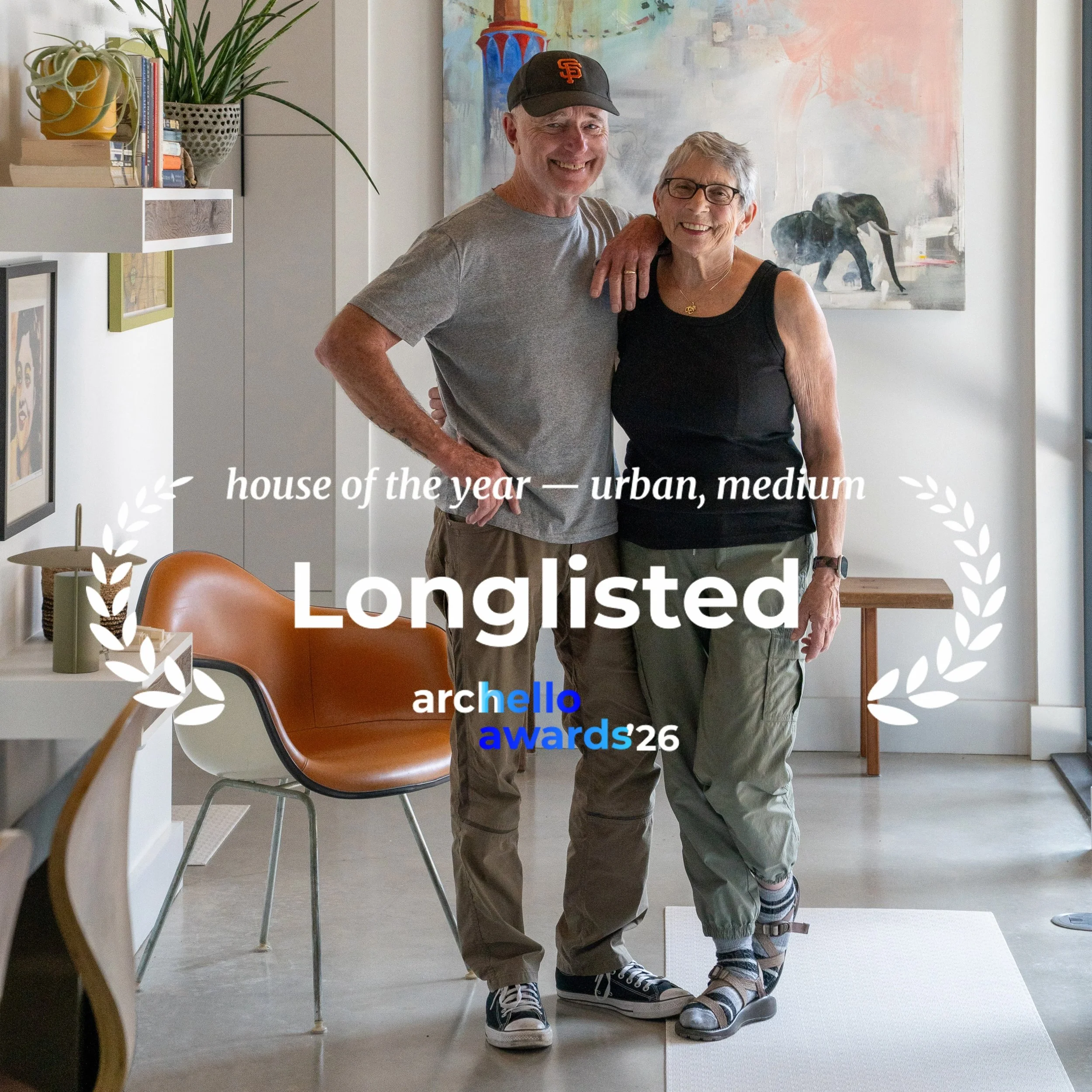 Our clients are beyond happy in their new home. And @archello noticed!
The Cohen Davis Residence has been selected for the Archello Awards 2026 Longlist in the House of the Year (urban) - Medium category.
An international jury will evaluate the longl