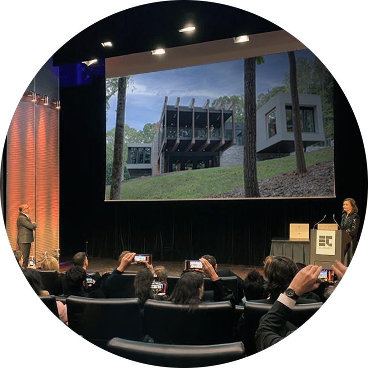 award winning international acclaimed architect