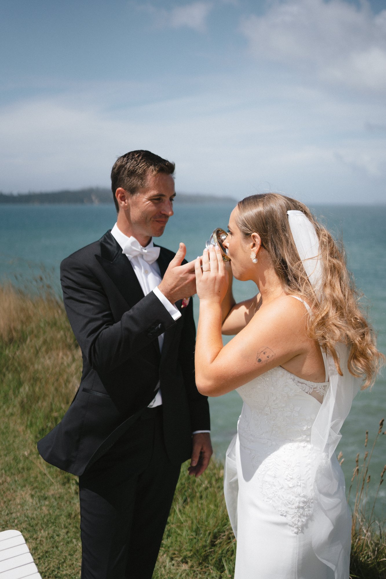 Beach wedding photography Northland