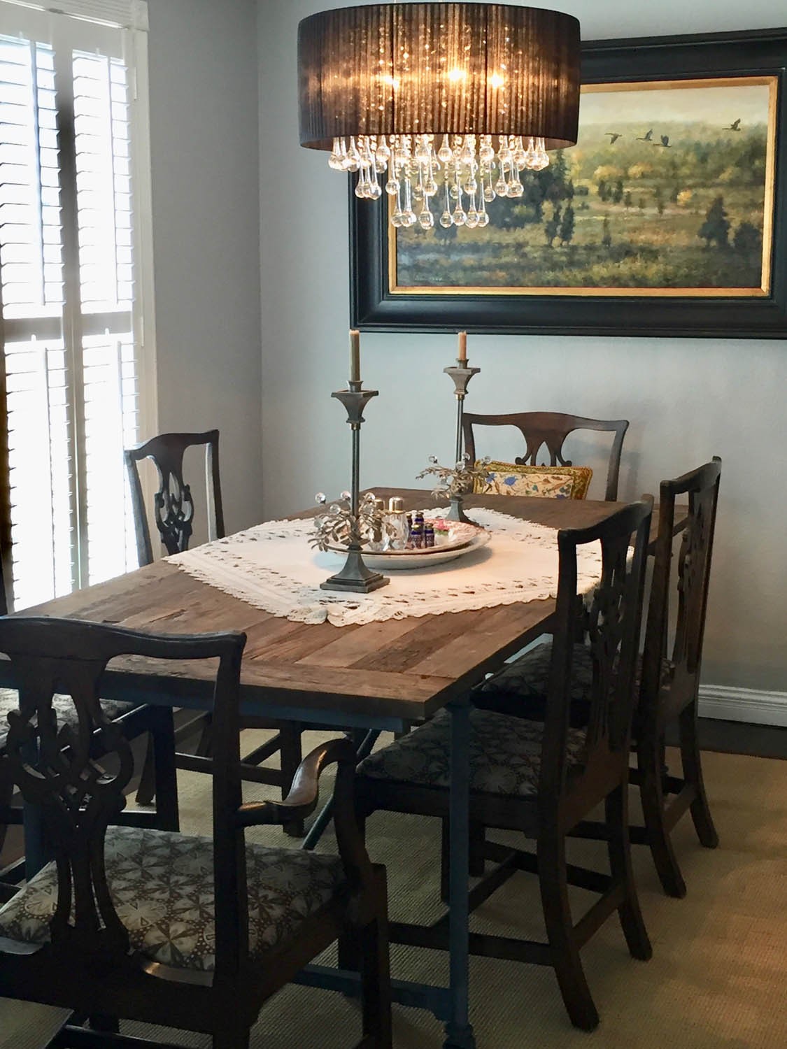 Dining room after remodel