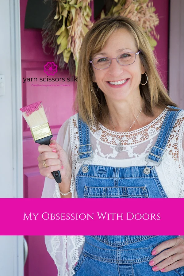 An obsession with doors inspires creativity at Yarn Scissors Silk