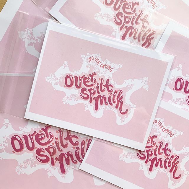I&rsquo;ve got some prints of this lil design in my online store, see the link in my bio ☺️🥛
~
~
~
#melbournegraphicdesign #melbournegraphicdesigner #artprint #graphicdesigndaily #typographydesign #nousecrying #nousecryingoverspiltmilk