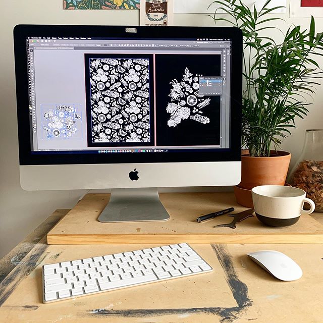 Scraperboard patterns and designs scanned and arranged, so close to being finished!
~
~
~
~
~
#scratchboardart #scratchboard #scraperboardart #scraperboard #melbourneartist #patterndesign #artistmelbourne #artproject #graphicdesignermelbourne #melbou
