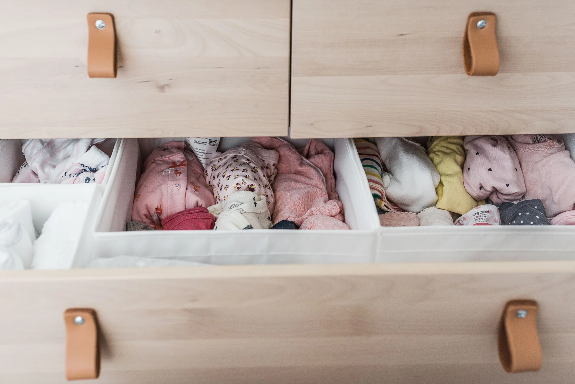 Organize your newborn dresser in an easy, non expensive way— Toronto