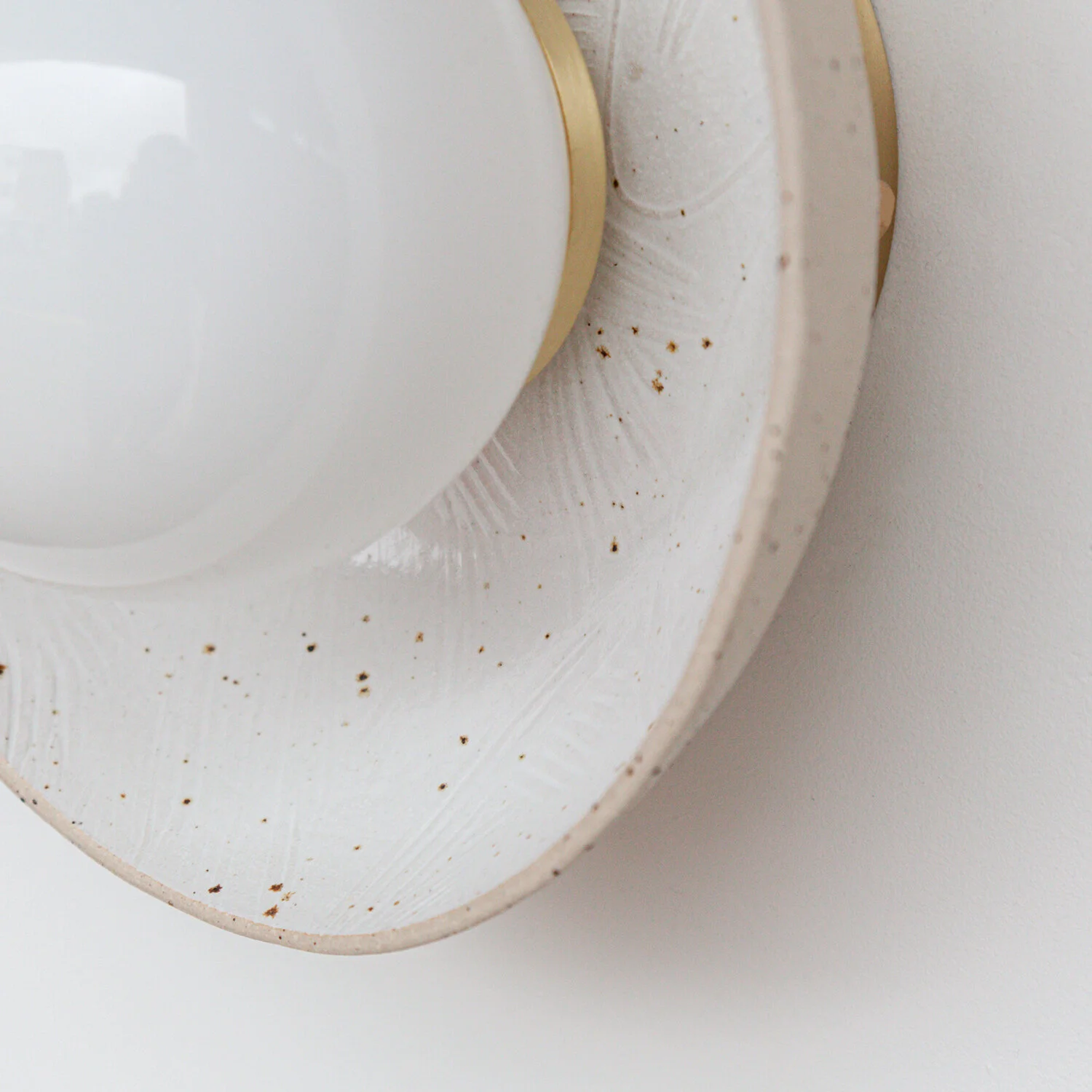 Eala Ceramic Wall Sconce — Spark & Bell Handmade and customisable UK