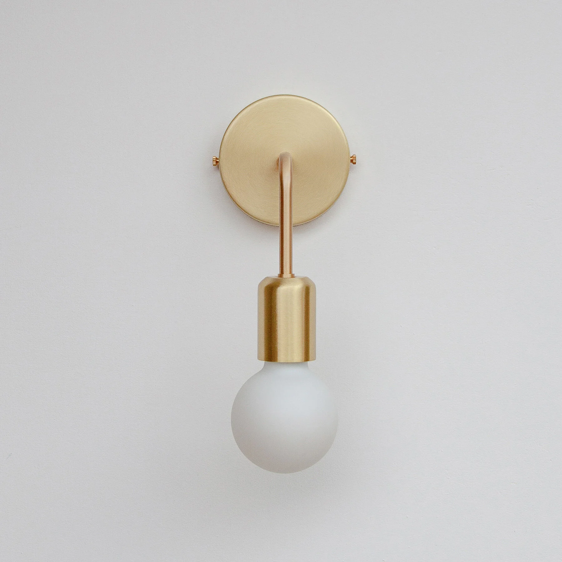 "Bold as Brass" Wall Light — Spark & Bell Handmade and customisable