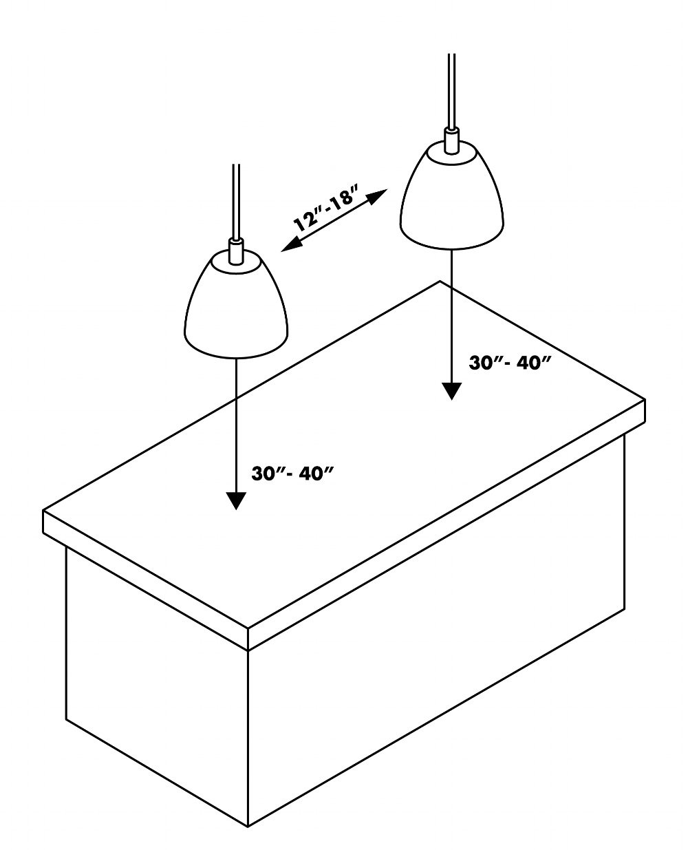 How To Hang Your Lighting Choosing The Correct Lengths For Pendants how-to-hang-your-lighting-choosing-the-correct-lengths-for-pendants