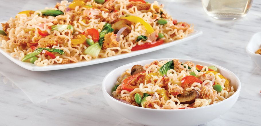 Sweet & Spicy Tuna Pasta