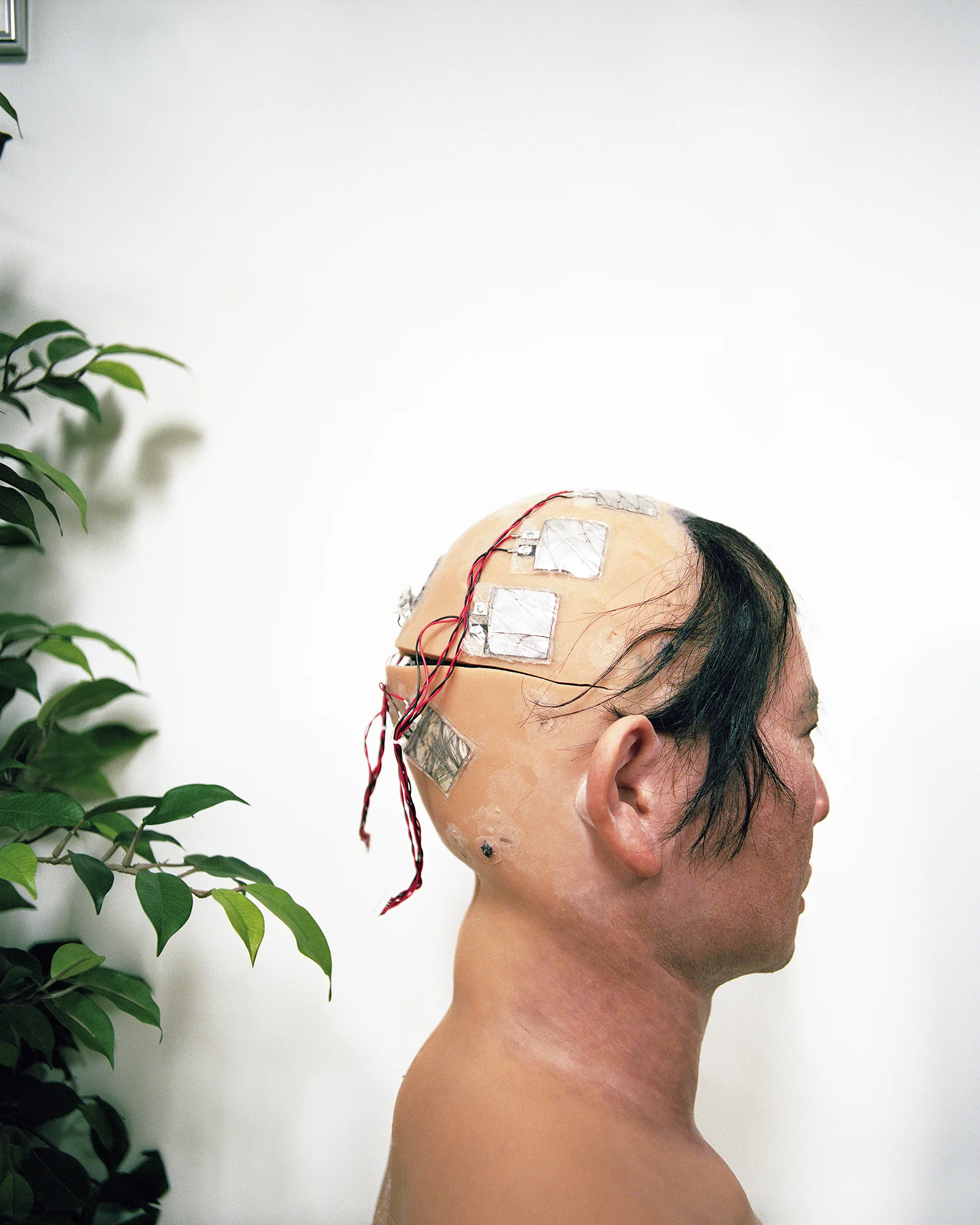 Head of Geminoid HI-1 , 2015 Hiroshi Ishiguro Laboratories, ATR