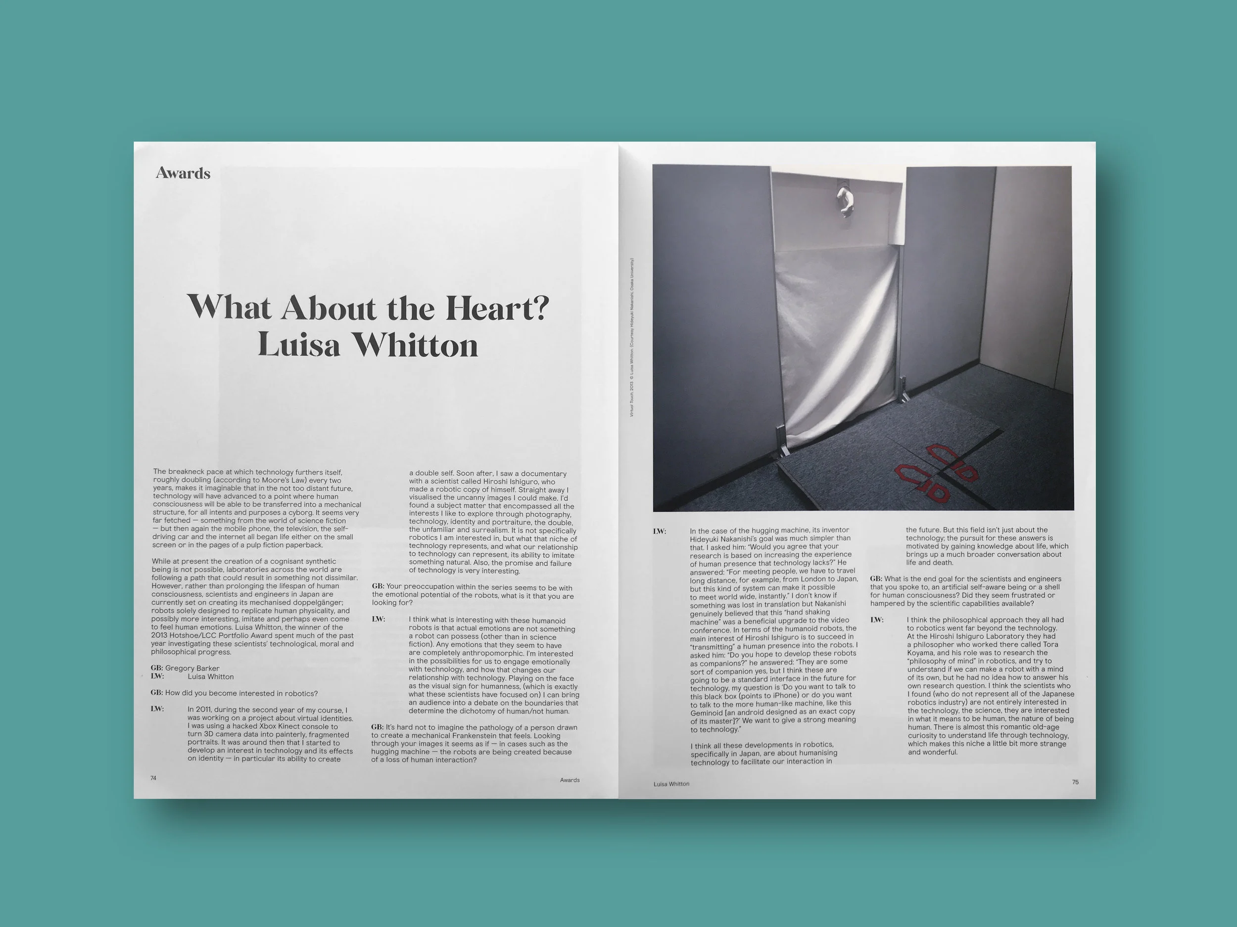 2013 Hotshoe Magazine (UK) Issue 185 'What About the Heart?'