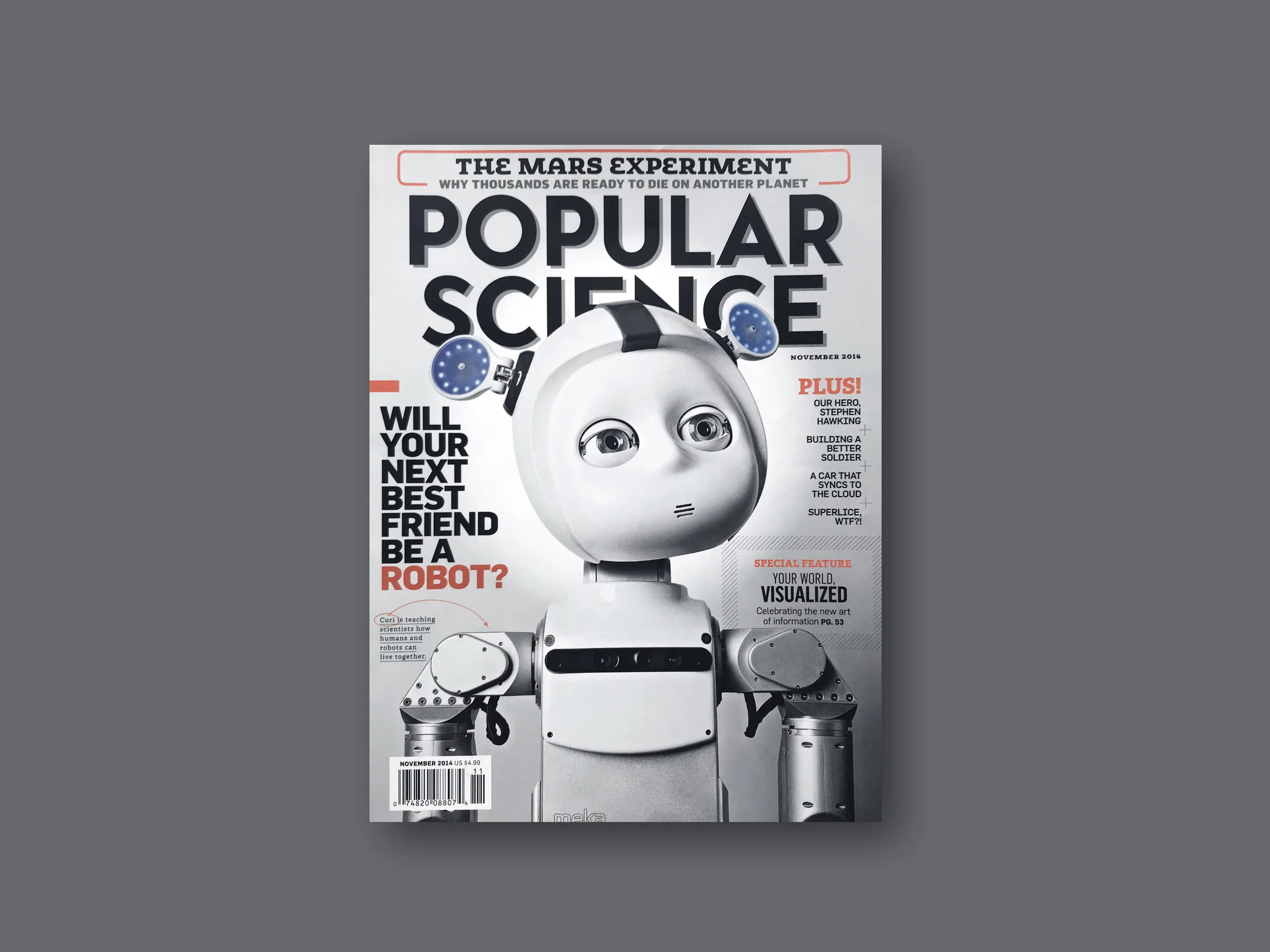 2014 Popular Science (US) ' Friend for Life'