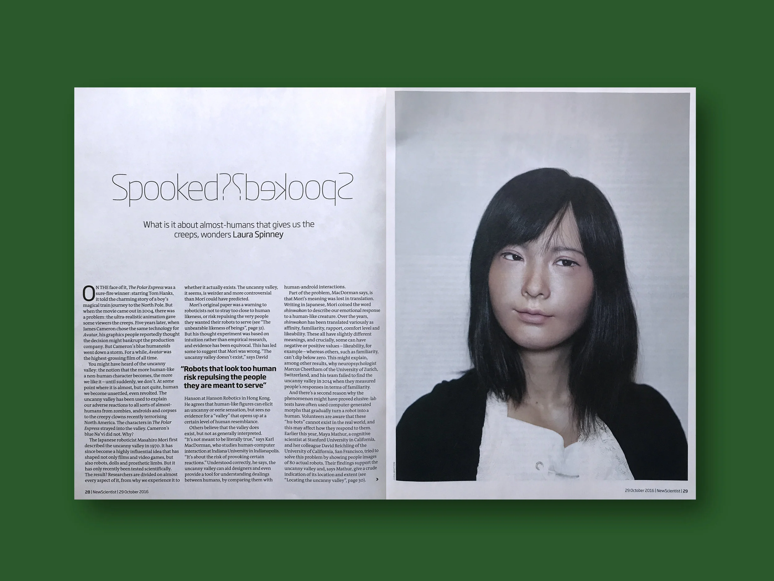 2016 New Scientist, (UK) Issue 2097, ' Our Implausible Universe'