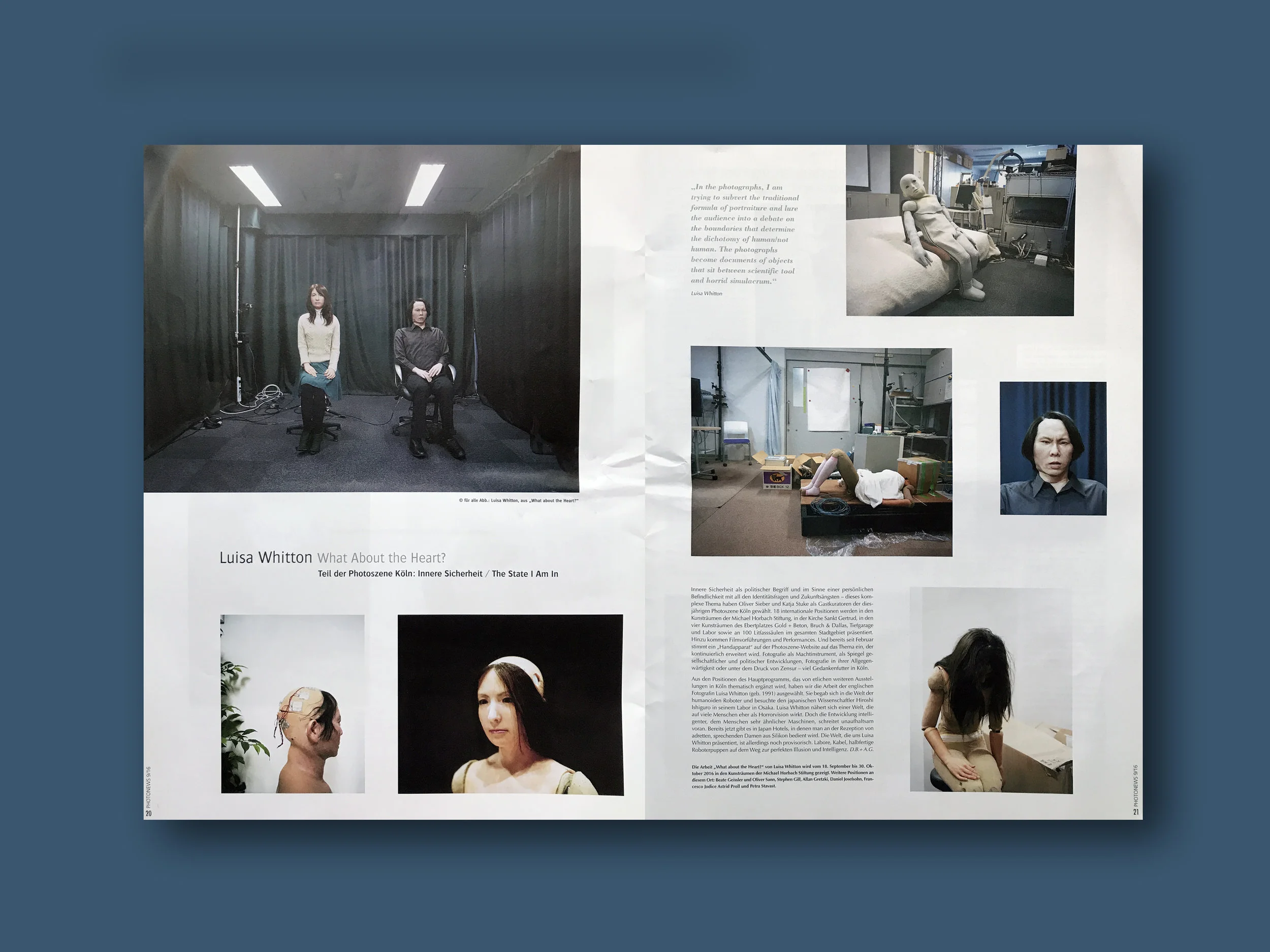 2016 Photonews, (DE) Issue C3107, ' The State I am In'