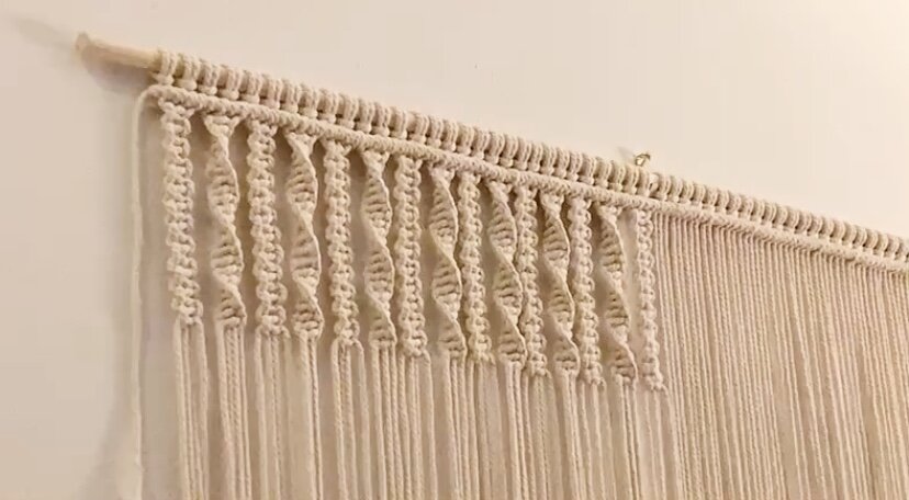 DIY (X-LARGE) Macrame Wall Hanging — Mrs. Scrib
