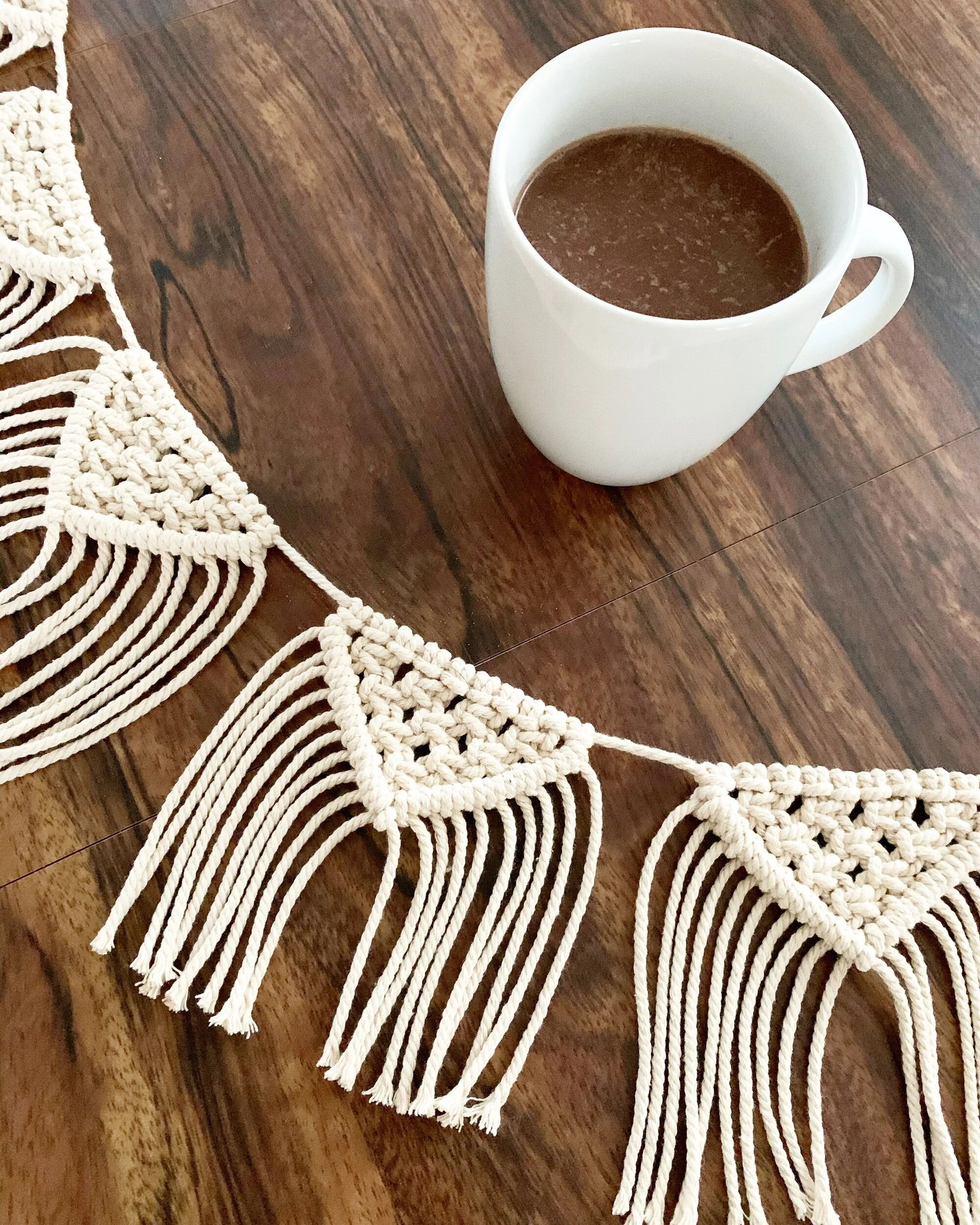 DIY Macrame Garland