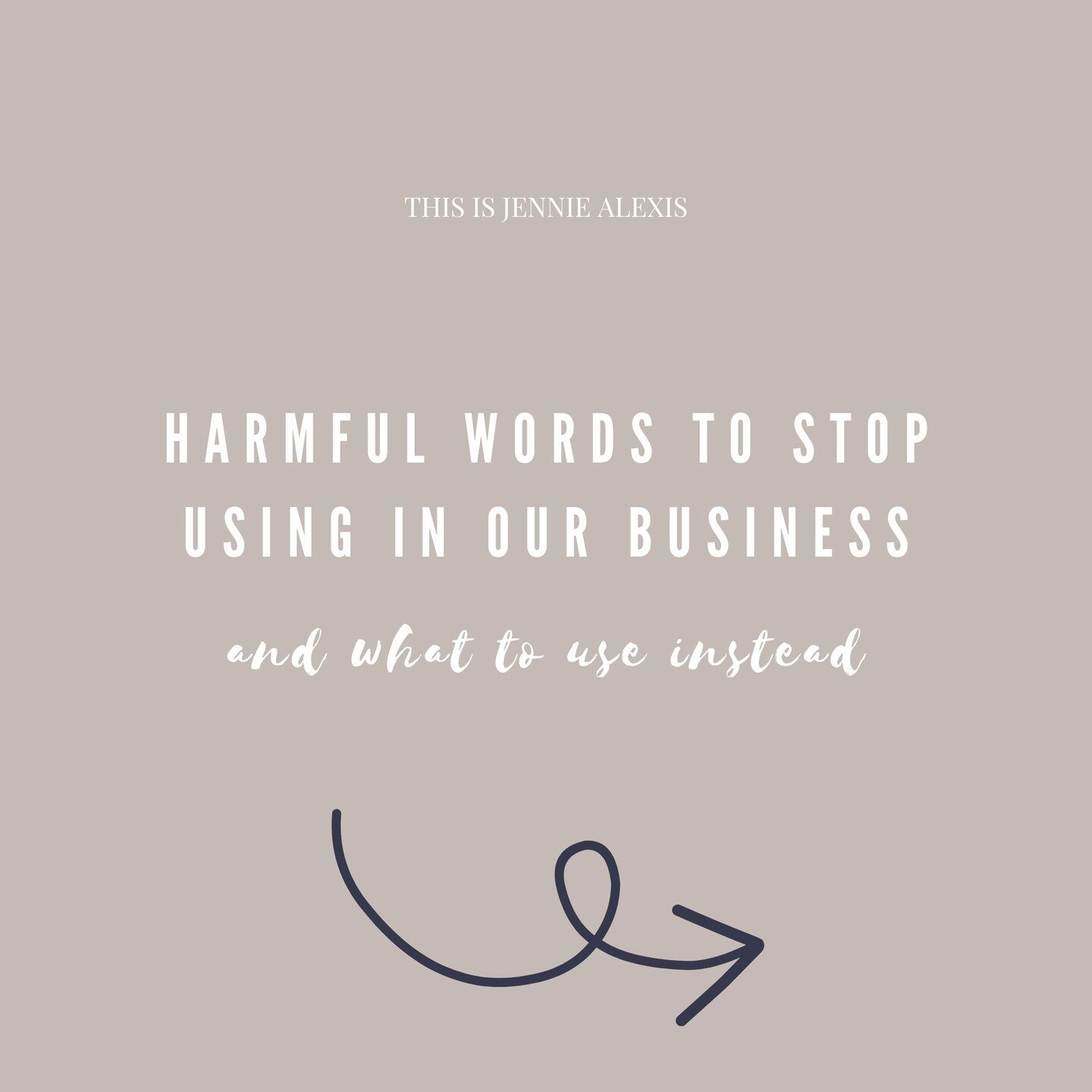 Let's talk about the language we use in marketing and how it can exclude others and create harm. Did you know that there are words and phrases in the English language that are rooted in racism, colonialism, and patriarchy? ⁠
⁠
Using these words in ou