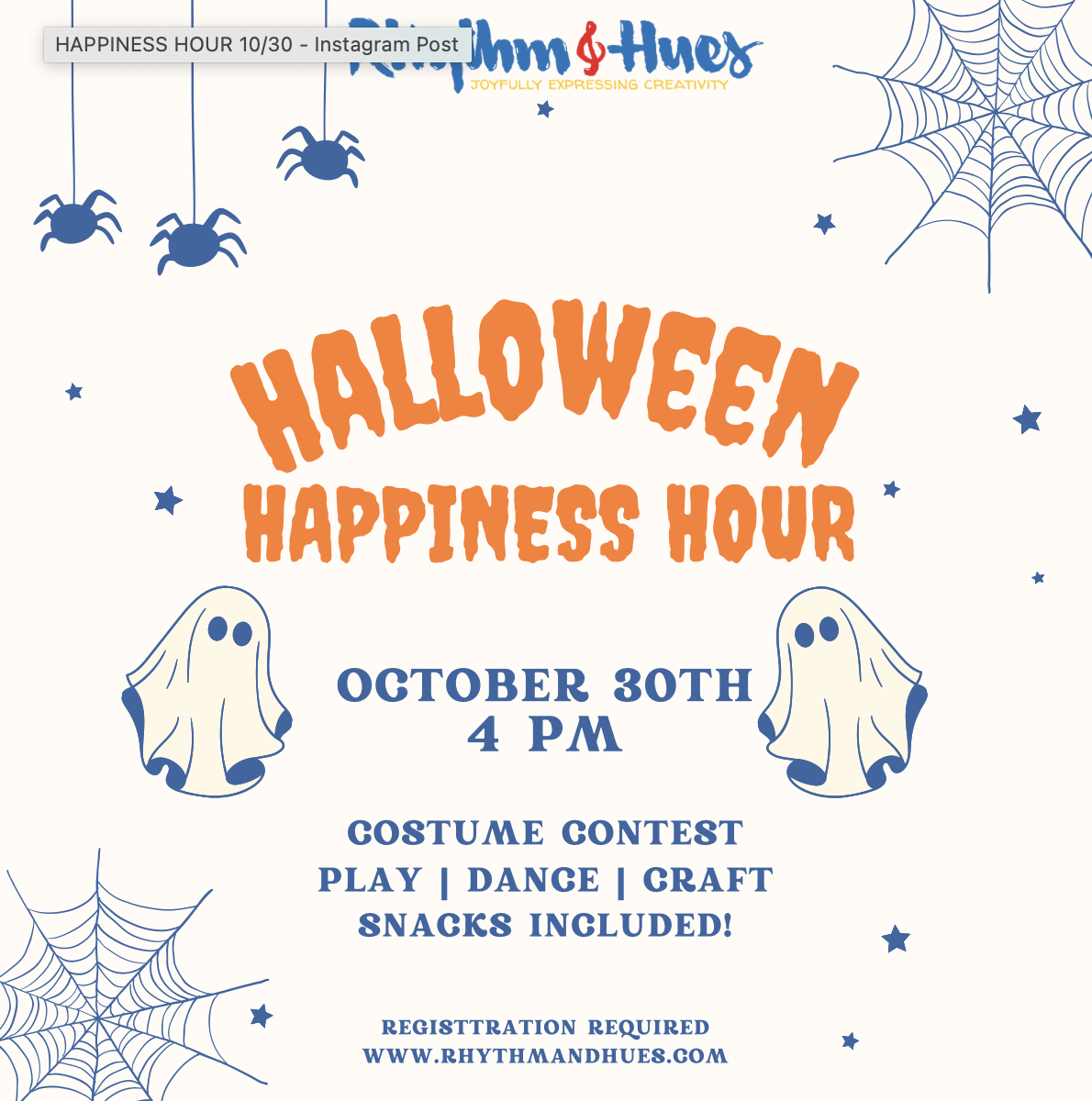 Happiness Hour: Halloween Edition