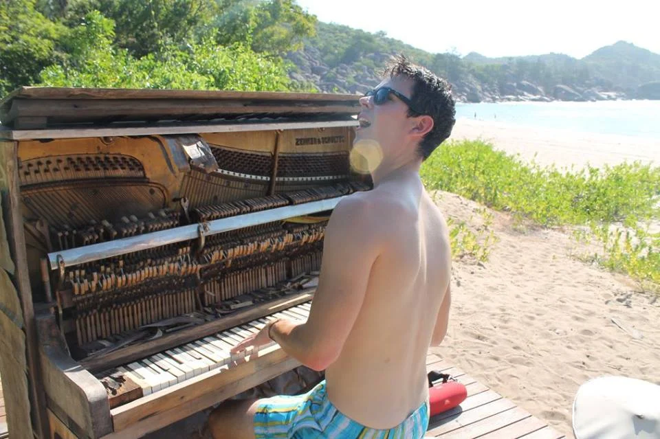 Piano on Magnetic Island