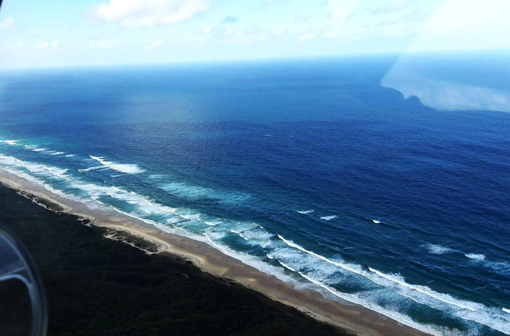 Fraser Island from above
