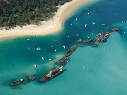 Shipwrecks Moreton Island