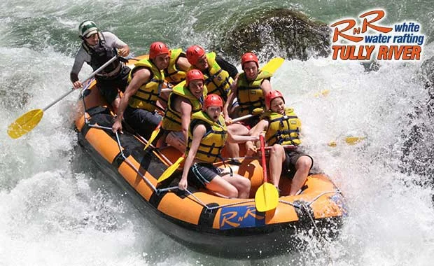 Rafting the Tully River