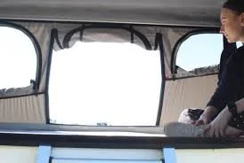 Spaceships 4 berth tent interior