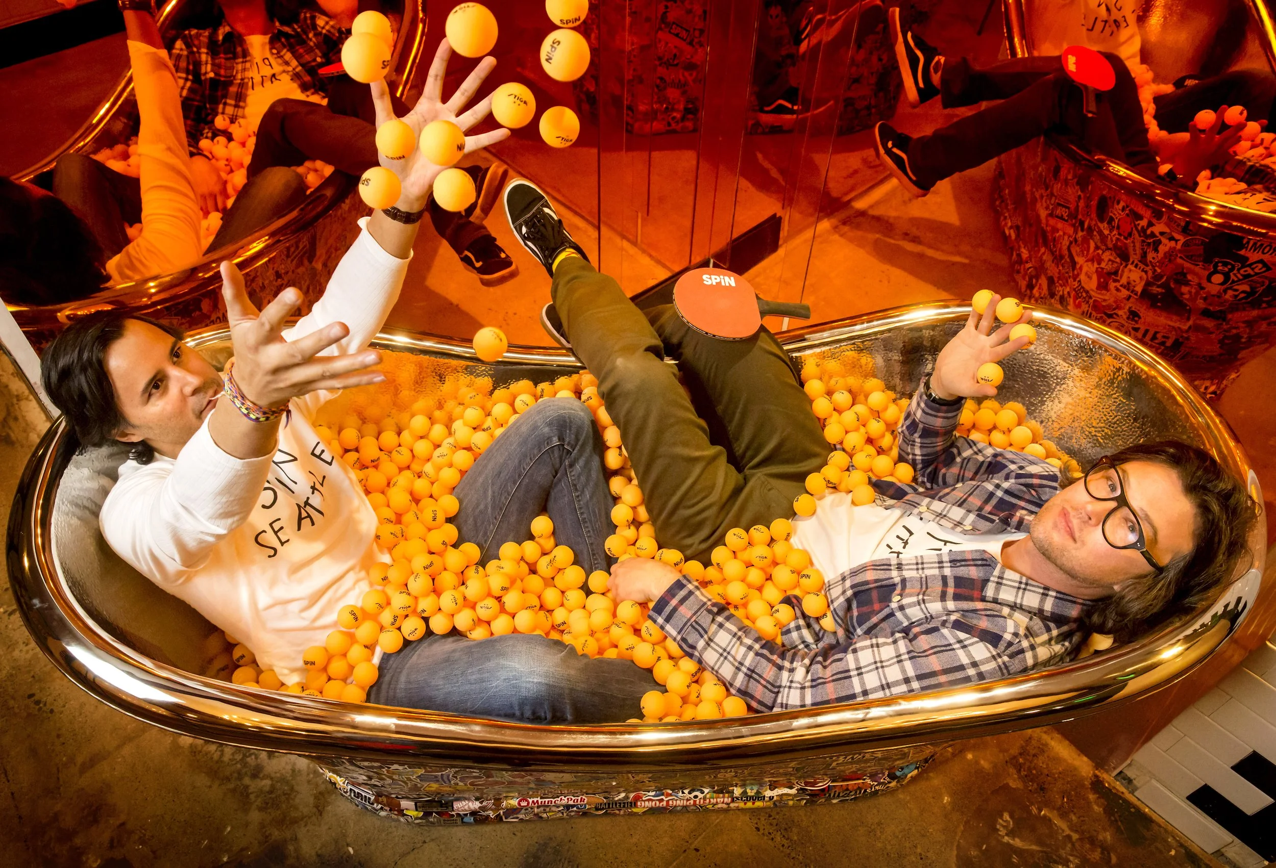 Founders of SPIN Ping Pong
