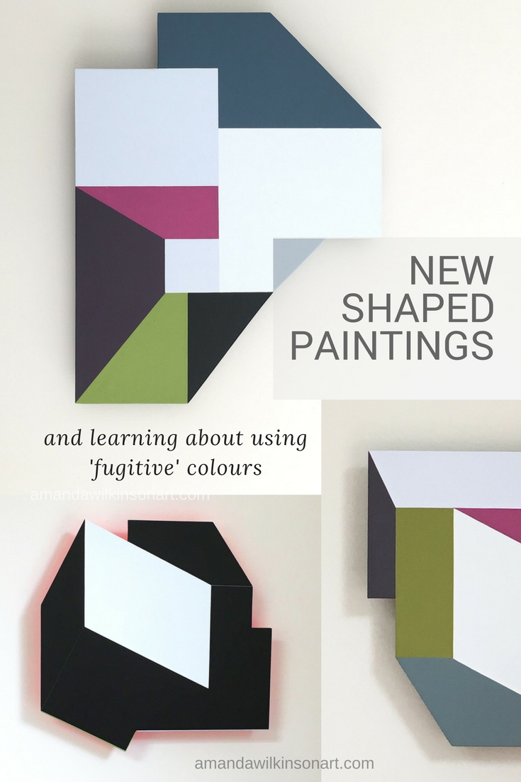 New three dimensional paintings - and some things I learned in the process